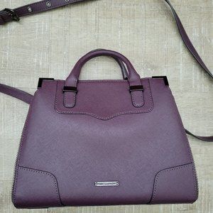Rebecca Minkoff Small Amorous Satchel in Dark Cherry